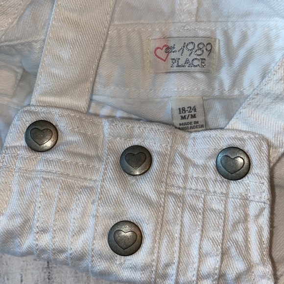 🌸NWOT The Children’s Place Bibs Size 18/24 Months - Picture 3 of 3